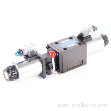 4WEMM10 Hydraulic Solenoid Manual Directional Control Valve